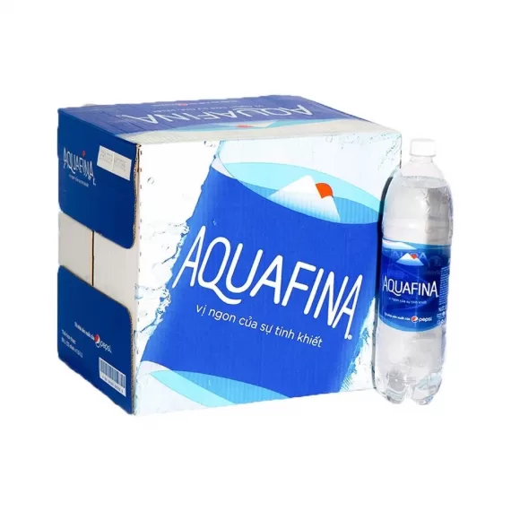 Nước Aquafina thùng 12 chai 1.5L